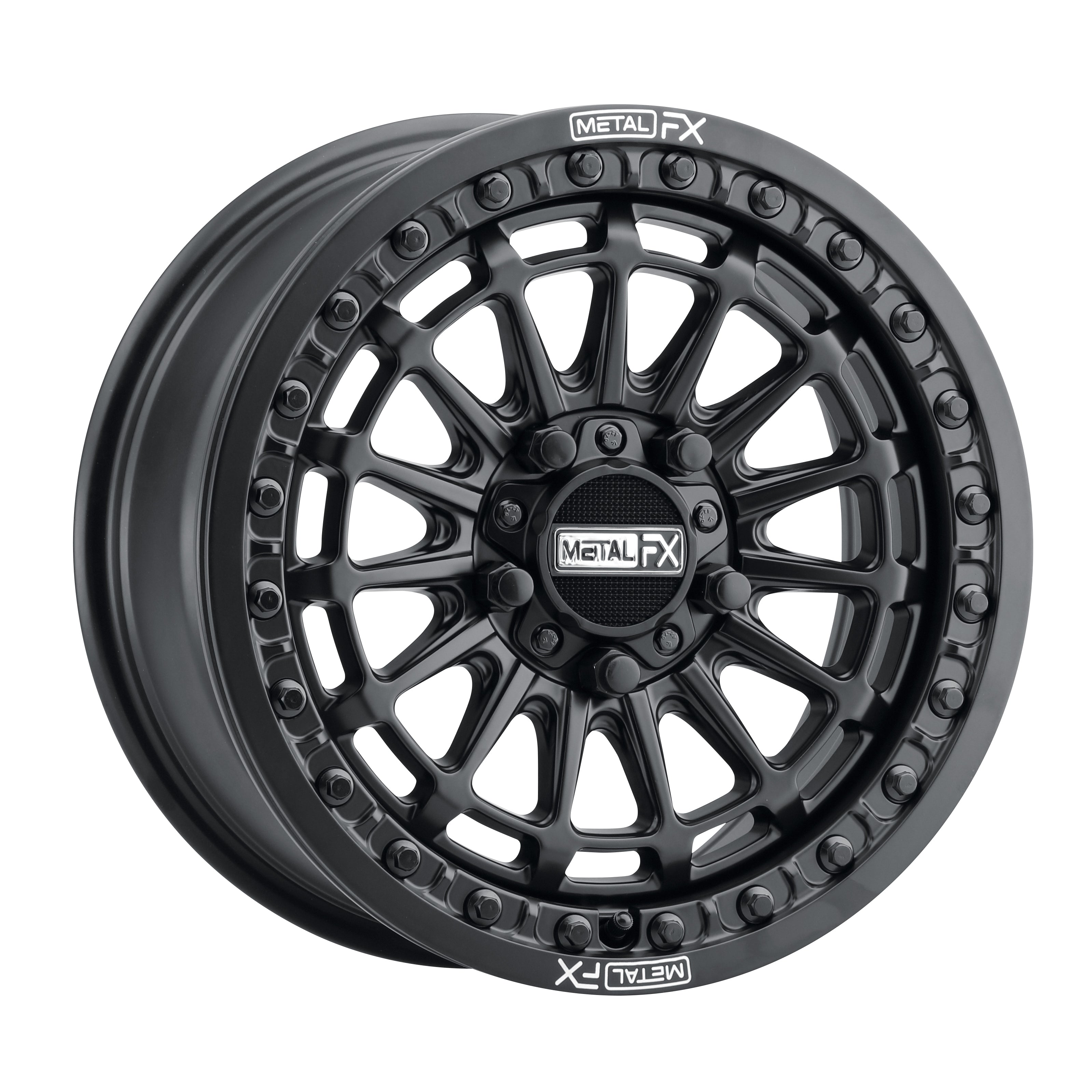 Delta R Beadlock | Satin Black – Ride or Die Tire