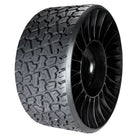 Angled view of the turf / all-terrain mower ZTR Tweel in 24" tall size for 4/4 bolt pattern, featuring extended service life and no flats, Part # 50357, Made in the USA, and offered with free shipping.