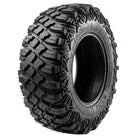 Angled view of the high performance competition lightweight super strong MRT Race / Crawler XR UTV 8-ply Kevlar reinforced radial tire, all sizes available with free shipping from authorized dealer Ride or Die Tire.