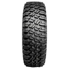 Full tread pattern view of the high performance desert competition MRT Sonora DS 8-ply radial UTV and SXS tire, available in 15" rim sizes, designed for high speeds and high traction durability with Kevlar reinforced D-Fence sidewalls, sold by authorized MRT dealer Ride or Die Tire.