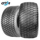 Main listing photo of the OTR Grass Master lawn and turf collection of tires for many sizes and rim diameters, featuring the classic s-style tread blocks and offered in many different ply ratings, sold by Ride or Die Tire.
