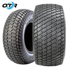 Main product listing photo of the OTR Litefoot lawn and turf tire, available in 4-ply or 6-ply bias construction, with standard or tire liner models available.