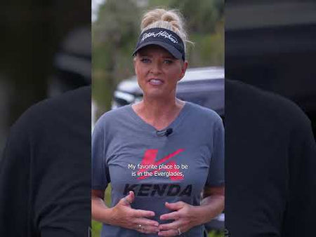 Promotional Youtube video featuring a collaboration with Kenda trailer wheels, Python Huntress, and TrueTimber camouflage.