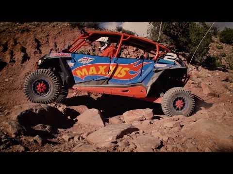 Promotional Youtube video of the extreme rock crawling Maxxis Roxxzilla 8-ply UTV and SXS tire.