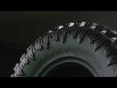 Promotional Youtube video showcasing the features and design of the awesome Steel Belted Radial 8-Ply Atturo Trail Blade BOSS SXS tire, engineered with premium on and off road performance in mind, designed for high speed, high horsepower machines.