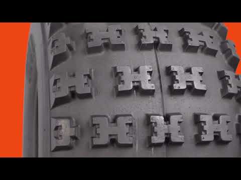 Promotional Youtube video promoting and outlining the features of the Maxxis RAZR ATV tire, including a specialized high traction rubber compound.