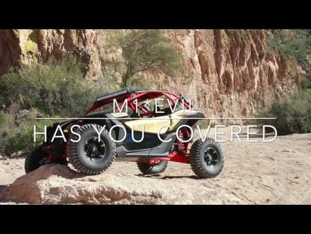 Youtube promotional video featuring the high quality AMS M1 Evil UTV/SXS all-terrain radial tire - M1 Evil "has you covered".