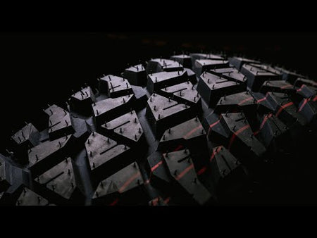 Promotional Youtube video featuring the brand new Valor Off Road Tango UTV and SXS tire offered in 3 sizes for 15" rims, showcasing premium steel belted radial construction, yet still lightweight, offering elite ride quality, tread life, and noise reduction.