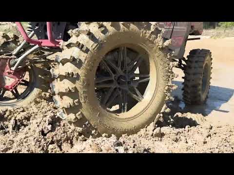 Promotional Youtube video of the System 3 XT400W mud and extreme terrain side-by-side 10-ply radial tire in extra wide 12" design.