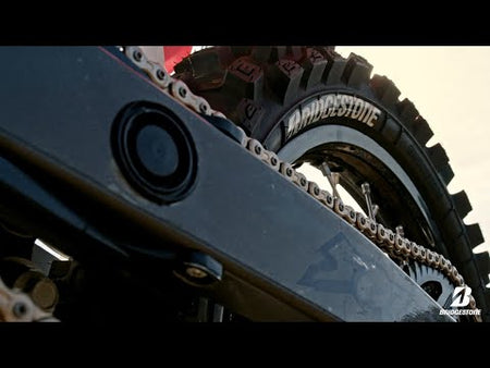 Youtube video featuring the all new Bridgestone Battlecross X31 tire product review by professional motorcycle racer.