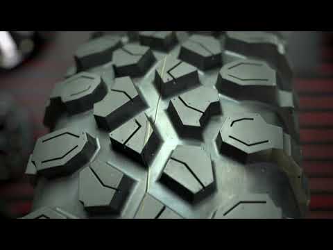 Promotional Youtube video featuring the all-around all-terrain System 3 XC450 tire, made with super strong 10-ply radial construction.