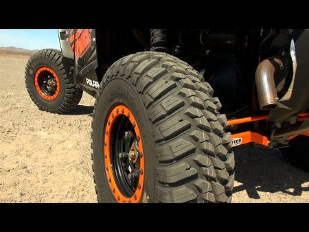Youtube video of GBC Mongrel 20-ply radial tire test.