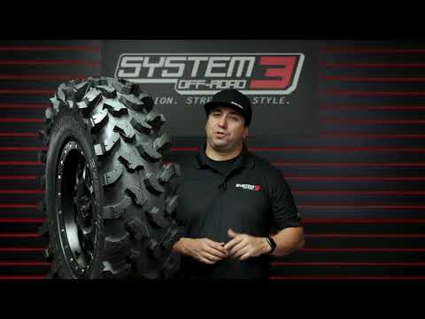 Promotional Youtube video showcasing the features and benefits of the popular System3 XTR370 off-road all-terrain UTV tire.