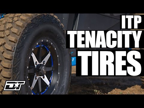 Youtube video review of the ITP Tenacity XNR radial UTV tires by Dirt Trax TV.