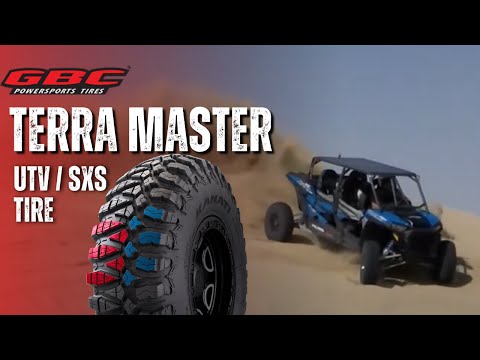 Promotional and informational youtube video featuring the GBC Terra Master high performance SxS tire at KIng of the Hammers.