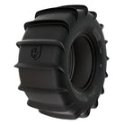 Angled view of the 32x15-15 Pro Armor paddle and sand rear tire, featuring 16-paddle design, and 4-ply bias construction, all sizes offered with fast and free shipping.