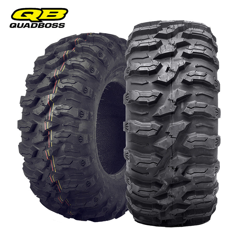 Quadboss QBT446 all-terrain and rock crawling 8-ply radial UTV and SXS tire for sale by Ride or Die Tire, including free shipping.