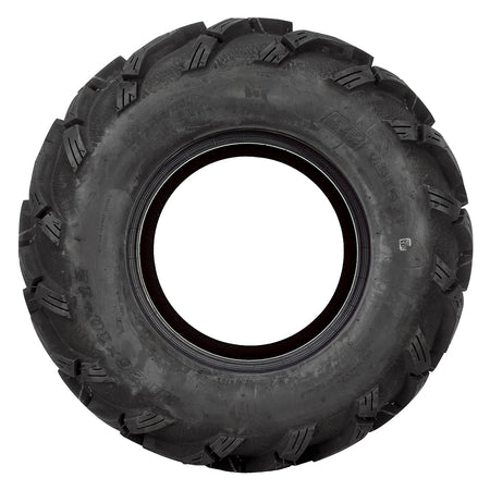 Full sidewall view of the QBT671 6-ply directional mud tire designed for ATV, Quad, and UTV applications.