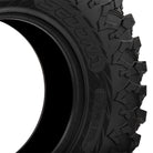Alternate view of the sidewall and shoulder design found on the new Ridge RIPT tire from Sedona, featuring tread pattern sidewall design engineered to enhance rut traction and rock bite when aired down.
