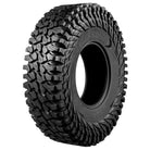 Angled view of the new Sedona Rock Gripr rock and all-terrain 8-ply radial tire, designed for high traction rocky applications, boasting a strong scalloped shoulder lug pattern similar to the Roxxzilla, and offering rugged Sedona durability, offered with fast and free shipping.