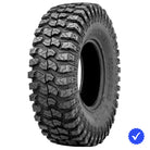 Angled view of the 14" and 15" wheel sizes Sedona Rock-A-Billy 8-ply radial UTV and SXS tire, designed with lightweight toughness and smooth nylon radial ride, available with fast and free shipping, Part # 570-5205 in 28x10R14, Part # 570-5206 in 30x10R14, Part # 570-5207 in 32x10R14, and Part # 570-5208 in 32x10R15 sizes.