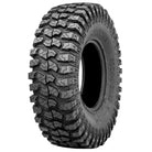 Angled view of the 14" and 15" wheel sizes Sedona Rock-A-Billy 8-ply radial UTV and SXS tire, designed with lightweight toughness and smooth nylon radial ride, available with fast and free shipping, Part # 570-5205 in 28x10R14, Part # 570-5206 in 30x10R14, Part # 570-5207 in 32x10R14, and Part # 570-5208 in 32x10R15 sizes.