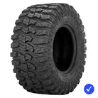 Angled view of the 26x11R12 Sedona Rock-A-Billy 8-ply radial UTV and SXS rear tire, designed with lightweight toughness and smooth nylon radial ride, available with fast and free shipping, Part # 570-5202.