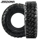 Main product listing view of the brand new Sedona Trail RIPR off-road all-terrain UTV tire designed for extreme traction on rocks, trails, mud, and sand, made with tough 8-ply radial construction and offered in most common 14" and 15" rim sizes, sold by Ride or Die Tire.