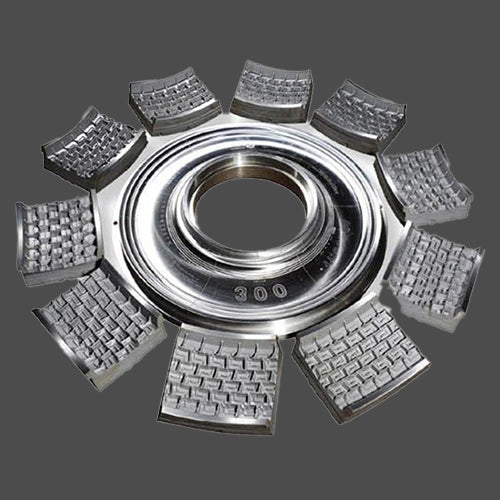 Segmented Mold tire mold rendered image