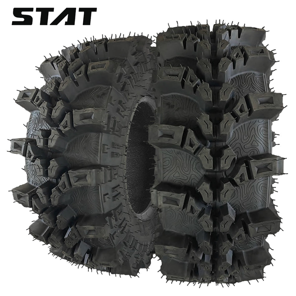 All new Stat FC-318 lineup of heavy duty 10-ply bias UTV and SXS tires designed for extreme terrains and Made in the USA.
