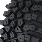 Close up view of the tread detail and lug design of the STI High Lifter Roctane ST and STX line of UTV tires designed for high performance rock crawling and all-terrain use, available in 8-ply and 10-ply radial construction.