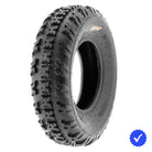 Individual single front ATV and Quad racing tire, model SunF A031 in either 21x7-10 or 20x6-10 sizes, featuring 6-ply bias construction and directional tread pattern with classic high performance styling and free shipping.
