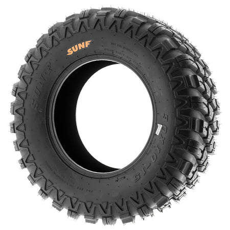 Alternate view of the high performing 8-ply SunF A047 all-terrain all-purpose UTV tire with Bias construction and available in 30x10-15 and 28x10-14 sizes currently.