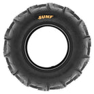 Full sidewall view of the 25x10-12 and 25x8-12 SunF A048 Warrior tire displaying the unique sidewall design and full color "SunF" logo.