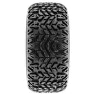 Full tread pattern view of the SunF G003 golf cart and lawn / garden tire.