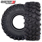 Main product image of the all new wide profile System3 XTR370W SXS and UTV high performance mud and all terrain tire, featuring 12" wide profile and available for 15", 20", and 24" wheels, sold by System3 authorized dealer Ride or Die Tire.
