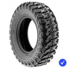 Angled view of the high performance 8-ply Terache Stryker line of UTV and SXS desert racing and hardpack tires, available in 32x10-15 and 33x10-15 sizes, single tire or a set of 4, always with free shipping.