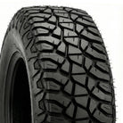 Close up angled view of the shoulder design and tread face found on the Valor Tango SXS premium grade tire.