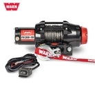 Main product photo of the all new Warn R35-S UTV winch with 3,500 lb capacity and 50' synthetic cable with Hawse fairlead and 5-year warranty, offered with free shipping by Ride or Die Tire, Part #110030.