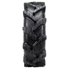 Full tread pattern and lug design view of the extreme mud terrain Wild Boar Razorback M/T UTV, ATV, and SXS swamp tire, featuring 2" deep lug depth and weight saving construction, available for 14" and 20" rims, offered for sale by authorized dealer Ride or Die Tire.