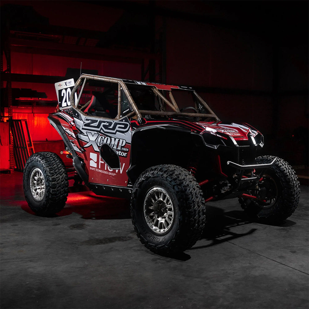 Feature photo of the Jake Versey race UTV with Gladiator Xcomp tires mounted.