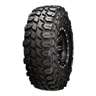Angled view of the high performance 10-ply steel belted radial tire designed for high performance UTV and SxS applications.