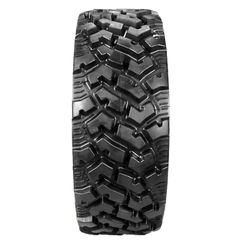 Tread pattern design view of the Michelin X®Tweel 26 Inch tall front airless tire designed for UTV and SXS applications, for sale by Ride or Die Tire.